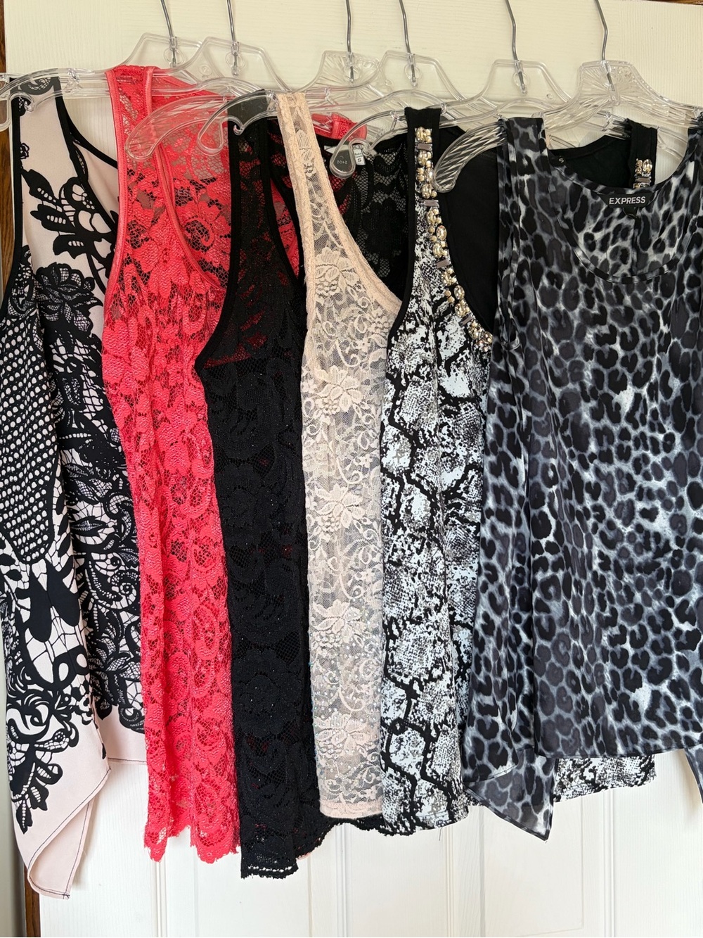 Pretty Tanks Bundle- Lace, Sparkles, Prints